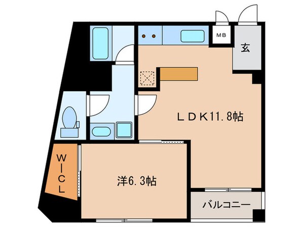 ＰＲＩＯＲ　ＬＩＢＥＲＴＡの物件間取画像